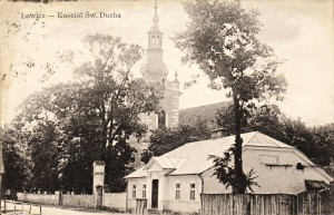 Łowicz Kościół św. Ducha 1913